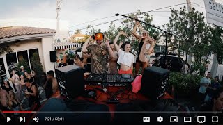 SOFI TUKKER - DJ Set at Celis Run Club - BREAD Album Release Pop-Up