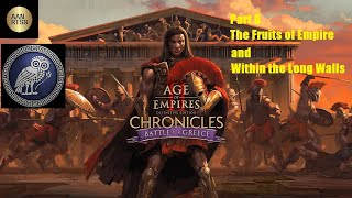 🔴Age of Empires II Definitive Edition - Chronicles: Battle for Greece Campaign Part 6 14-15 Athens