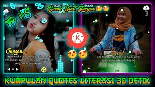 Kumpulan Quotes Literasi Keren 30 Detik || Cocok Buat Story Wa Part8