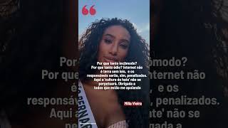 Combate ao Ódio: Ataques Racistas Contra Miss São Paulo #shorts