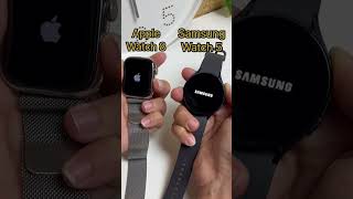 من الأسرع Apple Watch 8 أو Galaxy watch 5 #shorts #shortvideo #shortsvideo #short #technology