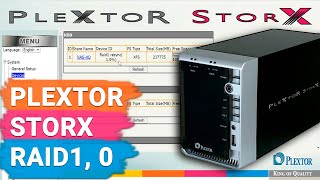 How to Recover Data from RAID 0 and 1 Based on Inoperable NAS Plextor XStore PX-NAS2X500L/750L/1000L