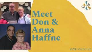 Meet Don & Anna Haffner | #WhyWeGive