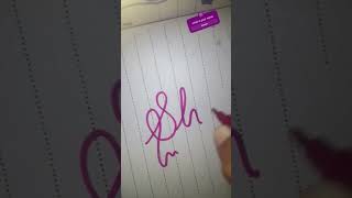 Day -2 Shweta name calligraphy  #subscribe #art #navya #youtubeshorts