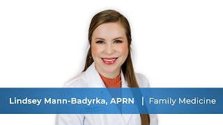 Need a Family Medicine Provider? Meet Lindsey Mann-Badyrka, APRN!