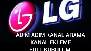 LG smart tv kanal yükleme kanal sıralama full kurulum #lg #lgtv #lgsmarttv