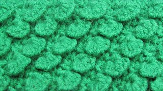 Crochet: How to Crochet Limpet Stitch. Free Baby Blanket Pattern for beginners.