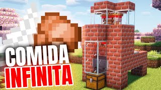 🐔 ¡COMIDA INFINITA en Minecraft 1.21! 🍗 La MEJOR Granja de POLLOS AUTOMÁTICA 🤖 (Bedrock y Java)