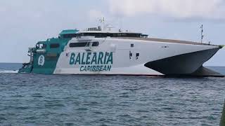 Balearia and KSM Speedy | August 10, 2024  |  Bahamas Boat Spotting