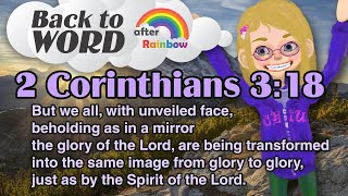 2 Corinthians 3:18 ★ Bible Verse | How to Memorize Bible Verses | Audio Bible