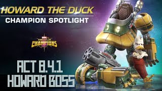 ACT 8.4.1 HOWARD DUCK BOSS EXPLORATION #mcocgameplay #marvel