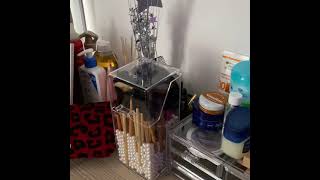 How to clean and dry your makeup brushes, best efficient way and cheap #spots #free