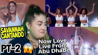 REAGINDO A NOW UNITED LIVE FROM ABU DHABI -  Habibi  (Part 2)