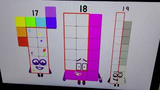 Numberblocks by size part 2