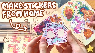 silhouette portrait 3 sticker tutorial and review 2023 ✿  how I make stickers from home part 2