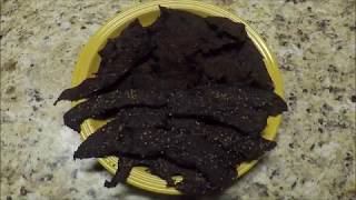 Beef Jerky with GameKeeper dehydrator