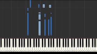 Janet Jackson - Any time, Any place (C minor) [Synthesia] (Piano tutorial)