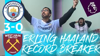 CITY v WESTHAM REACTION | HAALAND BREAKS THE RECORD | PREMIER LEAGUE REACTION | SAM JR REACTION