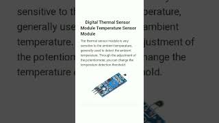 Tempareture sensor module #shortsfeed #shorts