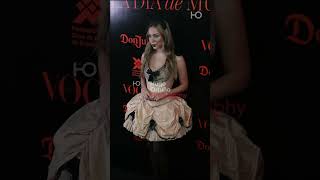 #Ester #Expósito deslumbra en la #gala de Día de Muertos de #Vogue en #Madrid | #short #photocall