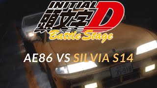 Initial D Battle Stage AE86 vs SILVIA S14 (CC)