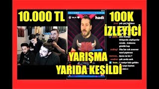 Unlost | 10 Bin TL´lik Hadi Yarışmasını Sunuyor Yarışma Yarıda Kesiliyor