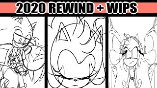 2020 rewind + WIPS | FLASH WARNING (HAPPY NEW YEAR!)