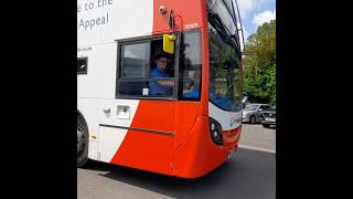 11589 Scania Enviro400 Poppybus Leaving with Lots of Tones on 902