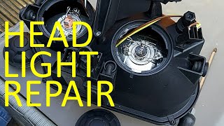 BMW R1200gs Adventure 2008 Head light bulb clip holder repair