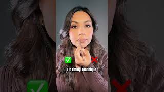 LIP LIFTING TECHNIQUE | #makeupshorts #makeup #makeuptips