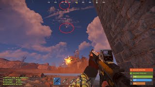 Rust Funny Moments 3 ''Raiding online the Zerg base with 36 MLRS and 45+Rockets''