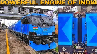 India's most powerful engine WAG12B | ALSTOM India | Shaktimaan Engine | Goods Train | IndianRailway