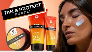 SHINE BROWN Tan & Protect Bundle | BYROKKO