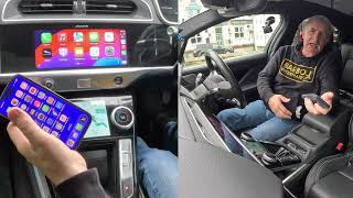 How to Use Voice Activation to set the Apple Carplay System in a 2019 Jaguar I PACE