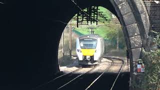 Thameslink 700011 passing Hadley Wood