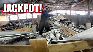 Dumpster Diving - Trash Picking for Scrap Metal - Today Was Crazy Good!