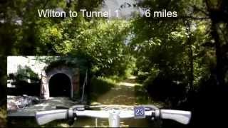 Elroy Sparta State Trail by helmetcam part 2