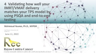 Session 4 - Validating how well your IMRT/VMAT delivery matches your TPS model