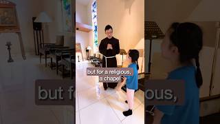 Why a Chapel is Your Home #shorts #youtubeshorts #catholic #kids #church #franciscan