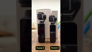 DJI pocket 3 vs Dji pocket 2 #dji #camera #4k