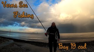 VERNS SEA FISHING | CATCHING CODLING IN BAY 19 AT THE RIVER HUMBER WHAT A SURPRISE FOR ME