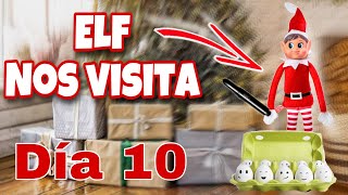 ELF on the shelf y los huevos 🥚 🎁🎄 DÍA 10