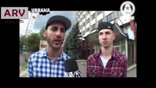 ST, L'one, Nel дают интервью в Urbana, на #ARV (All Rap Video)