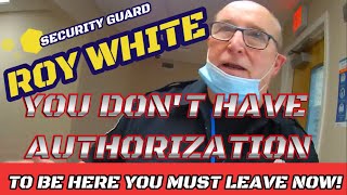 ROY WHITE YOU MUST LEAVE NOW! PALM BAY VA CLINIC (BODYCAM FOOTAGE)