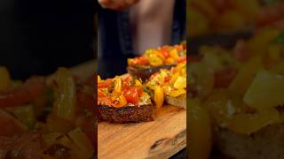 Mein Lieblings-Bruschetta - einfach & sooo gut! 🤩 #rezept  #einfacherezepte #bruschetta