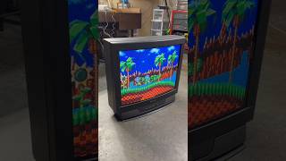 CRT image test #crt #tv