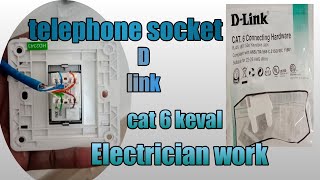 telephone socket cat6 socket