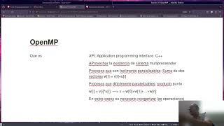 Infraestructuras G50 2024 II Clase 7 2 OpenMP I