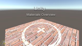 Unity - Materials Overview