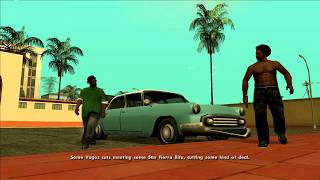 Let's play Grand Theft auto San Andreas episode 7 follow the damn train cj